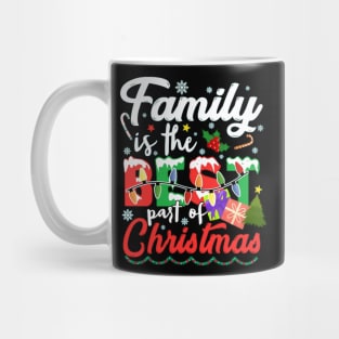 Family is the Best Part of Christmas 2023 Mug